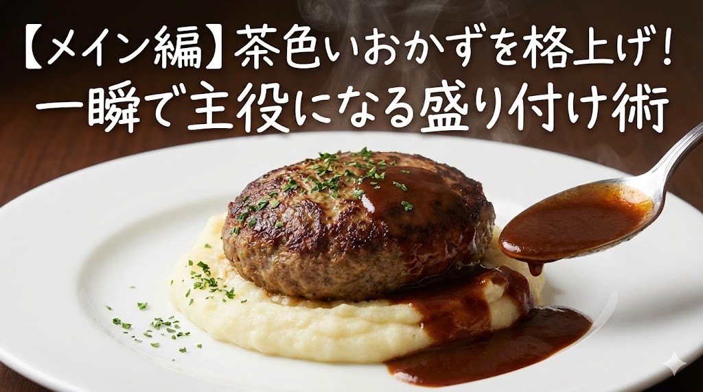 【メイン編】茶色いおかずを「主役」に格上げするテクニック