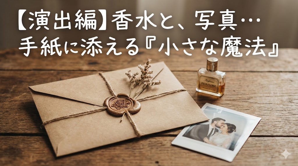 手紙と一緒に贈りたい「お金をかけない」プラスワンの工夫