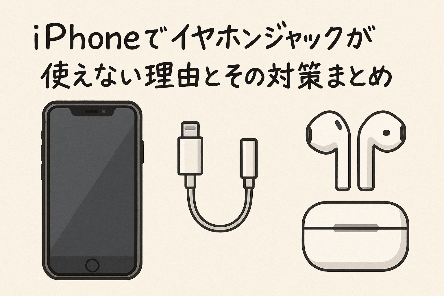 iPhoneでイヤホンジャックが使えない理由とその対策まとめ