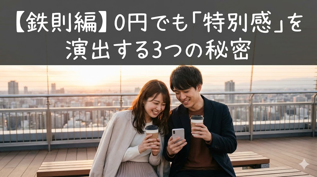 お金がなくても「特別感」は出せる!誕生日デートを成功させる3つの鉄則