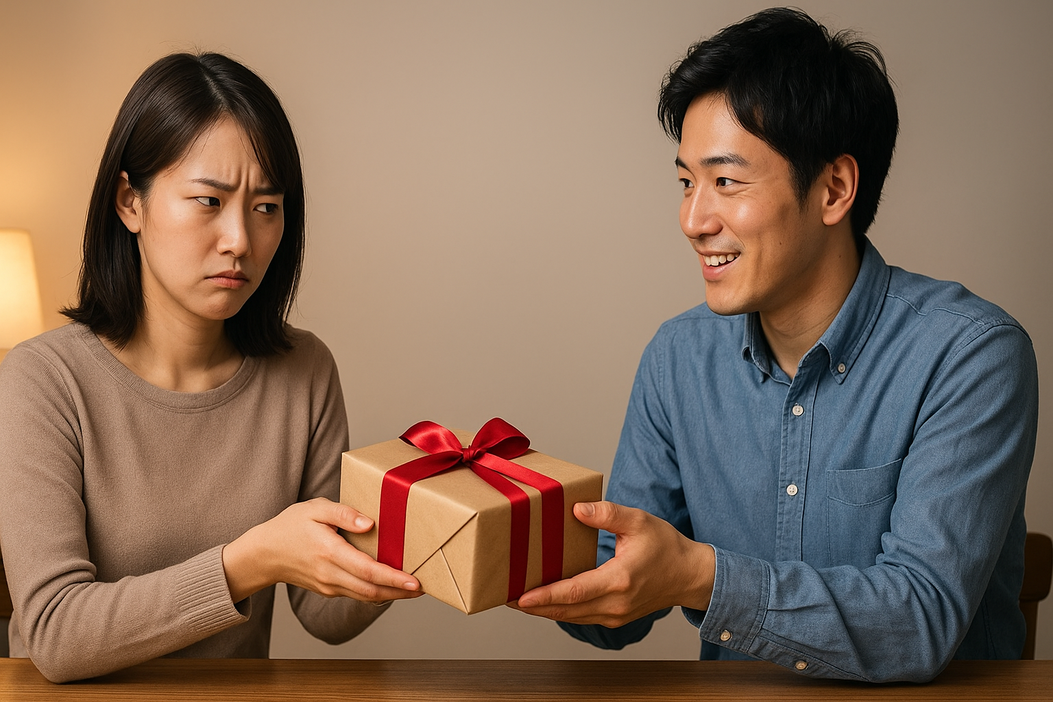 え、それプレゼントなの!? 相手との価値観ギャップを感じた瞬間